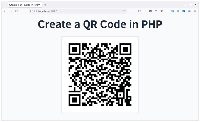 PHP ile QR Kod Oluşturma